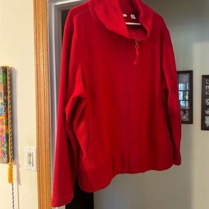 Cold Water Creek zip up fleece jacket